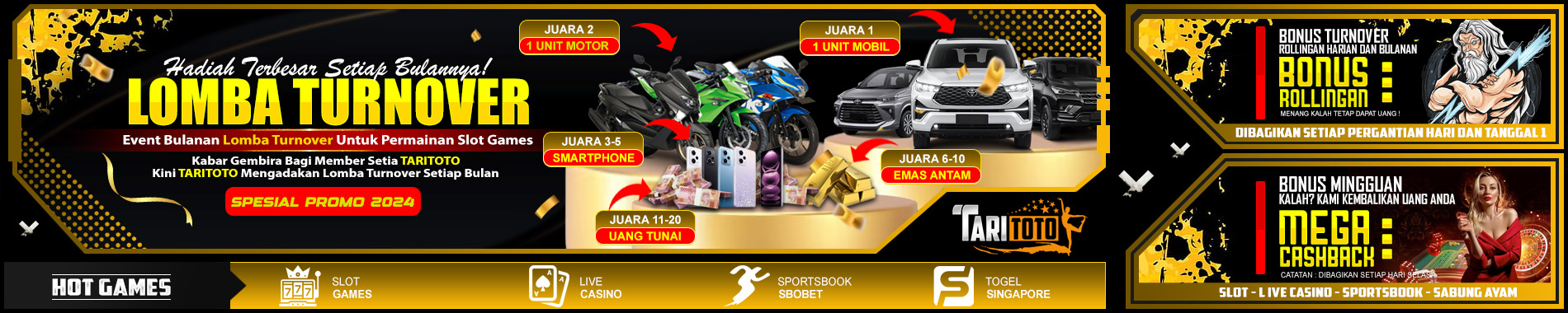 taritoto slot online terpercaya |  Event cashback dan rollingan setiap hari